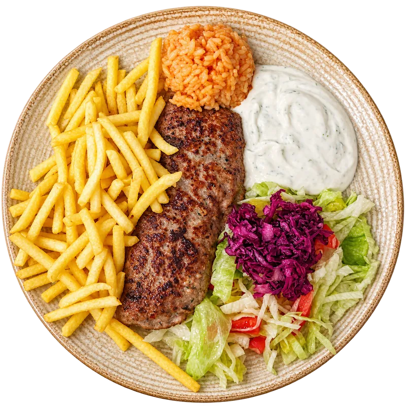 Bifteki Athen im Restaurant Zur Traube